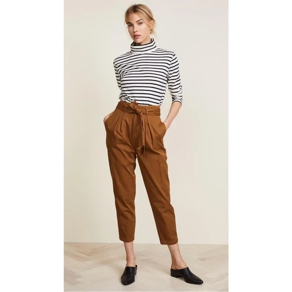 Free People Hi-Waisted Pegged 90's Pant - Picture 2 of 12